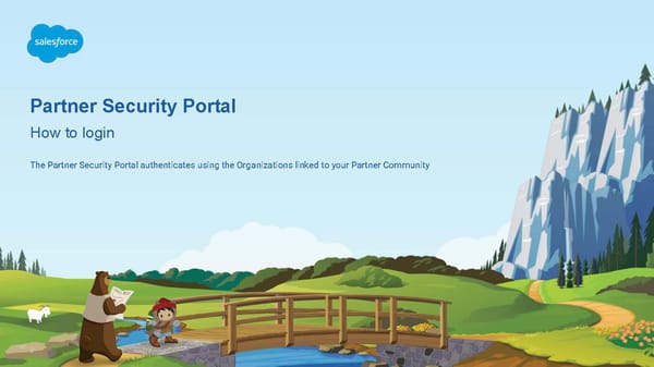 Partner Security Portal - Page 1