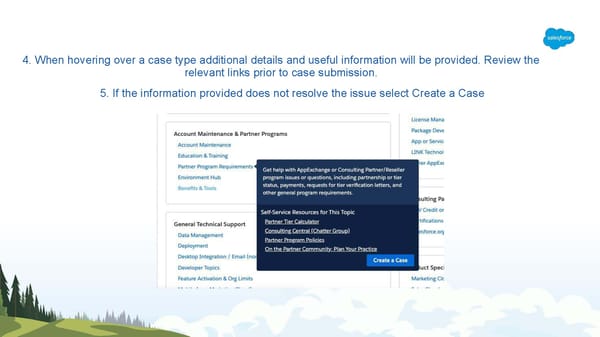 How To Log A Case In The Partner Community - Page 6