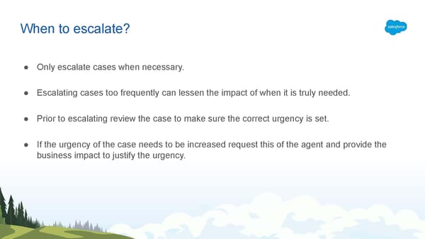 How And When To Escalate A Case - Page 2