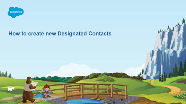 How to Create New Designated Contacts - Page 1