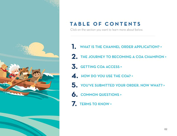 Partner Field Guide: Become a COA Champion - Page 2