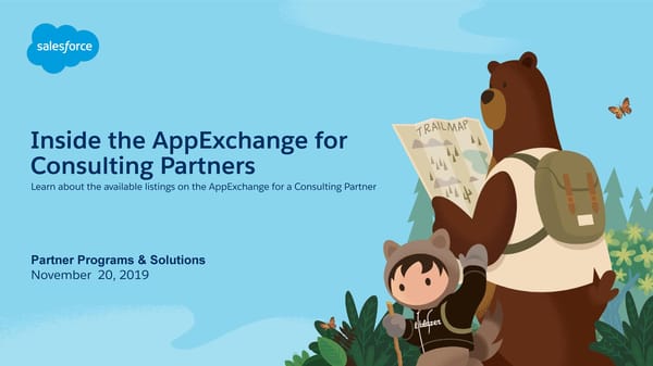 Inside the AppExchange for Consulting Partners - Page 1