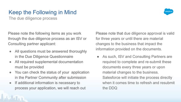 Due Diligence Process for ISV - Page 5