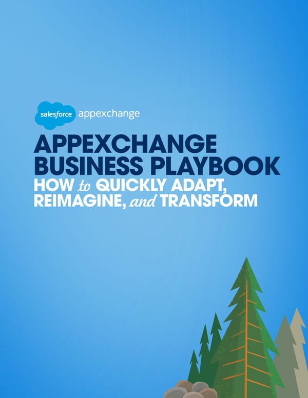 AppExchange Business Playbook - Page 1