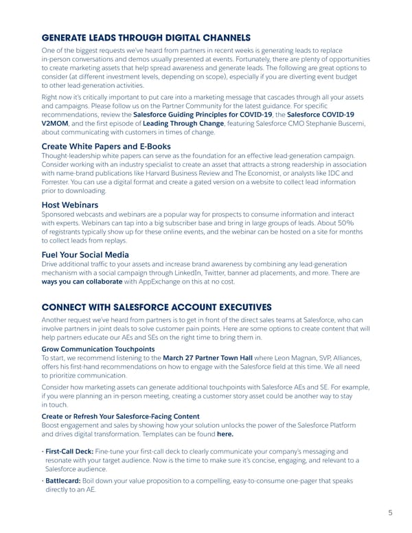 AppExchange Business Playbook - Page 6