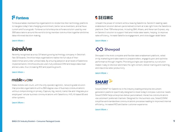 Consumer Packaged Goods  - Page 9