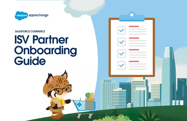 Commerce Cloud: ISV Partner Onboarding Guide - Page 1