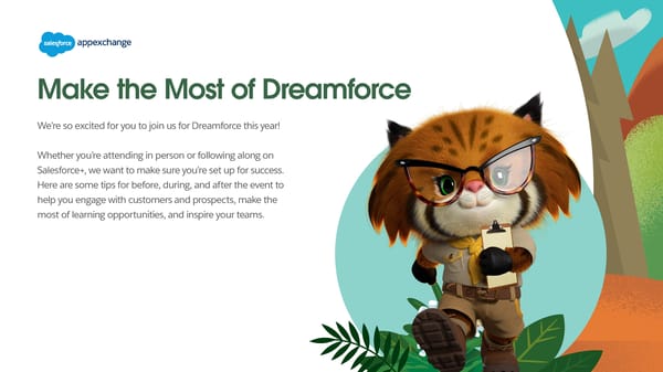 Make the Most of Dreamforce 2022 - Page 1
