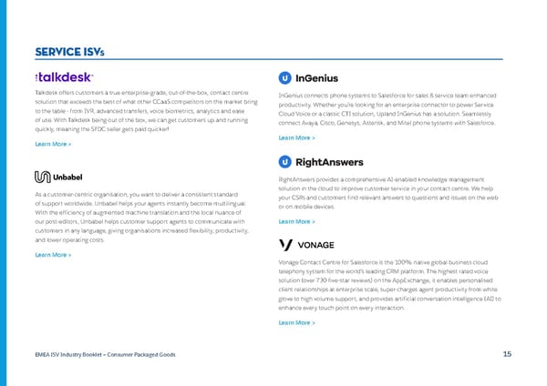 Consumer Packaged Goods - Page 15