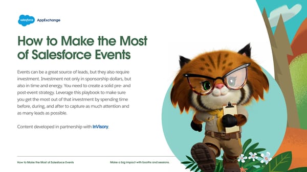 How to Make the Most of Salesforce Events - Page 1