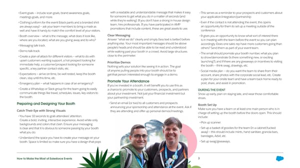 How to Make the Most of Salesforce Events - Page 3