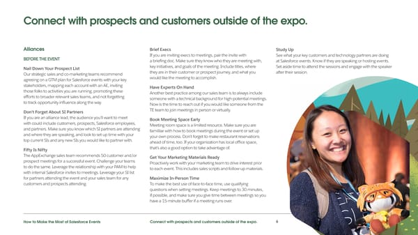 How to Make the Most of Salesforce Events - Page 6