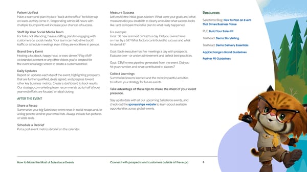 How to Make the Most of Salesforce Events - Page 8