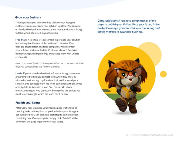 AppExchange ISV Onboarding Guide - Page 14