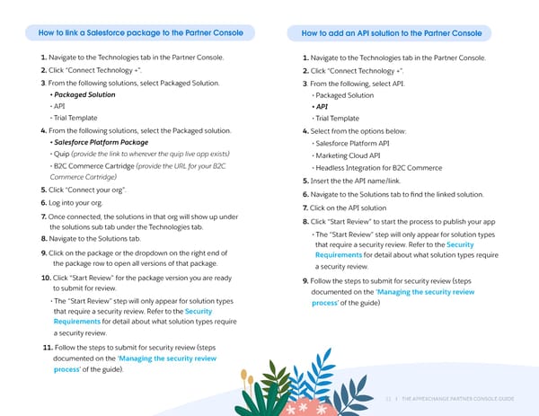 The AppExchange Partner Console Guide - Page 11