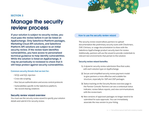 The AppExchange Partner Console Guide - Page 12