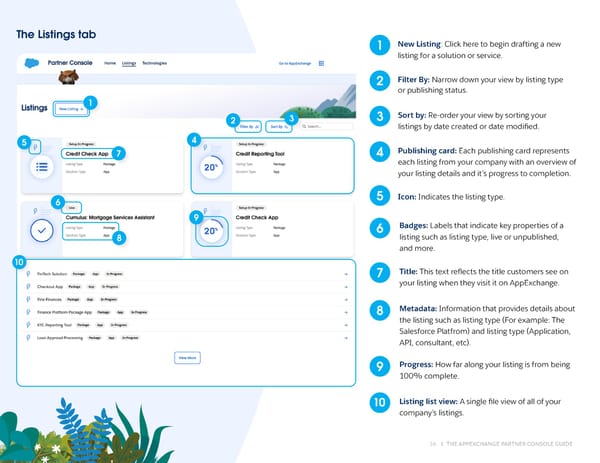 The AppExchange Partner Console Guide - Page 16