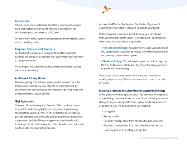 The AppExchange Partner Console Guide - Page 21