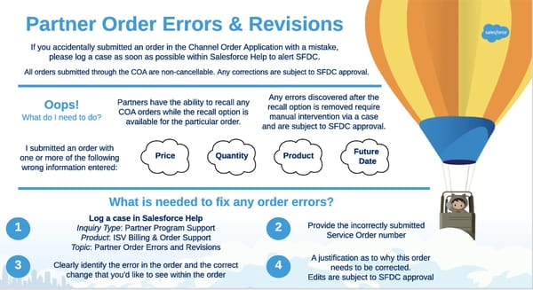 Partner Order Errors & Revisions - Page 1