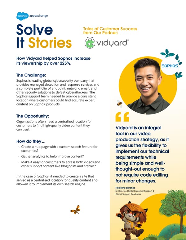 Solve It Story - Vidyard/Sophos - Page 1