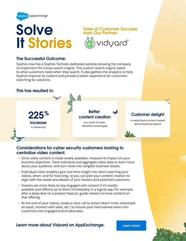 Solve It Story - Vidyard/Sophos - Page 2