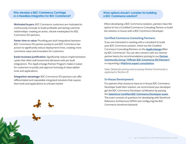 B2C Commerce ISV Partner Onboarding Guide - Page 5