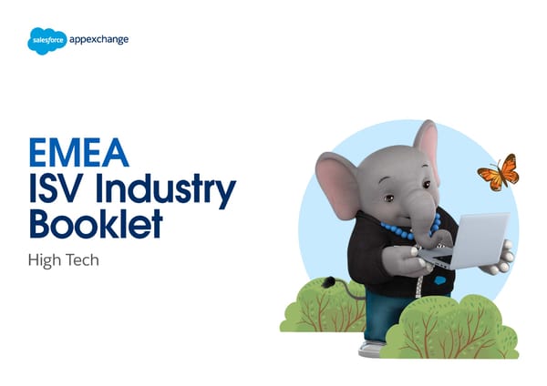 Salesforce ISV Industry Booklet - High Tech - Page 1