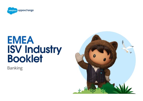 Salesforce ISV Industry Booklet - Banking - Page 1