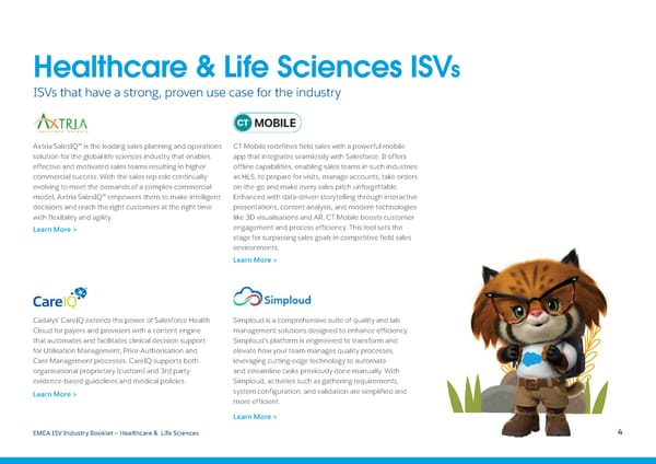 Salesforce ISV Industry Booklet - HLS - Page 4