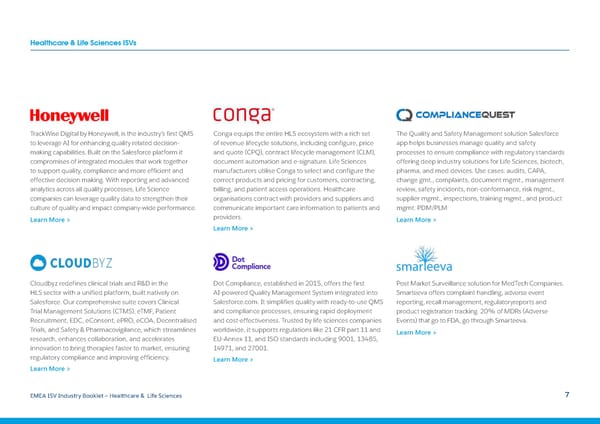 Salesforce ISV Industry Booklet - HLS - Page 7