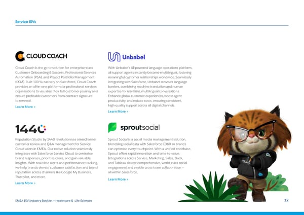 Salesforce ISV Industry Booklet - HLS - Page 12