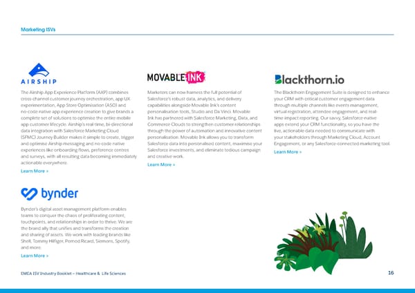 Salesforce ISV Industry Booklet - HLS - Page 16