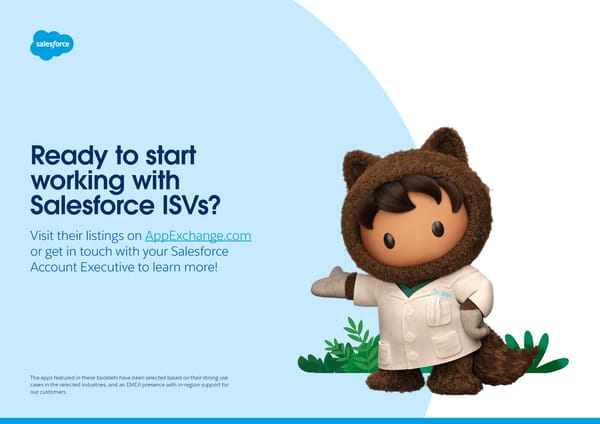 Salesforce ISV Industry Booklet - HLS - Page 26