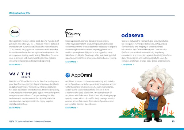 Salesforce ISV Industry Booklet - Professional Services - Page 21