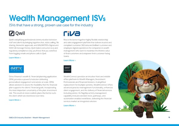 Salesforce ISV Industry Booklet - Wealth Management - Page 4