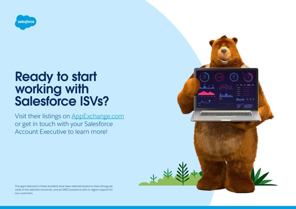 Salesforce ISV Industry Booklet - Wealth Management - Page 24