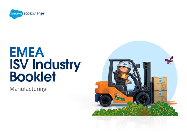 Salesforce ISV Industry Booklet - Manufacturing - Page 1