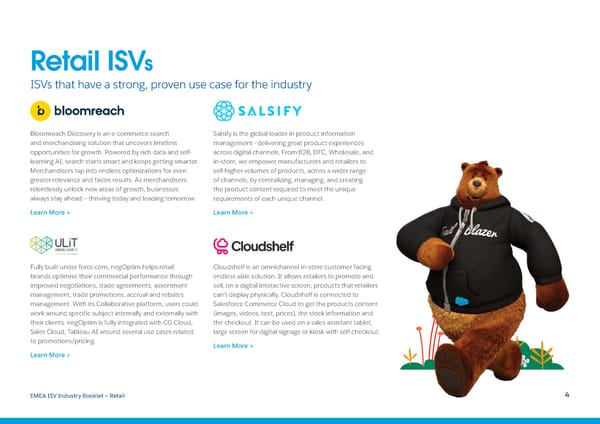 Salesforce ISV Industry Booklet - Retail - Page 4