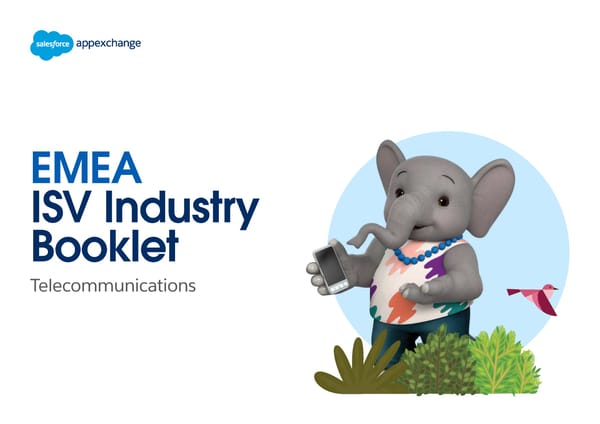 Salesforce ISV Industry Booklet - Telcommunications - Page 1