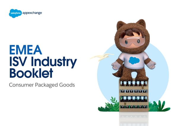 Salesforce ISV Industry Booklet - CPG - Page 1